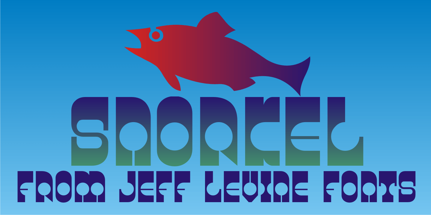 Snorkel Font Family Poster