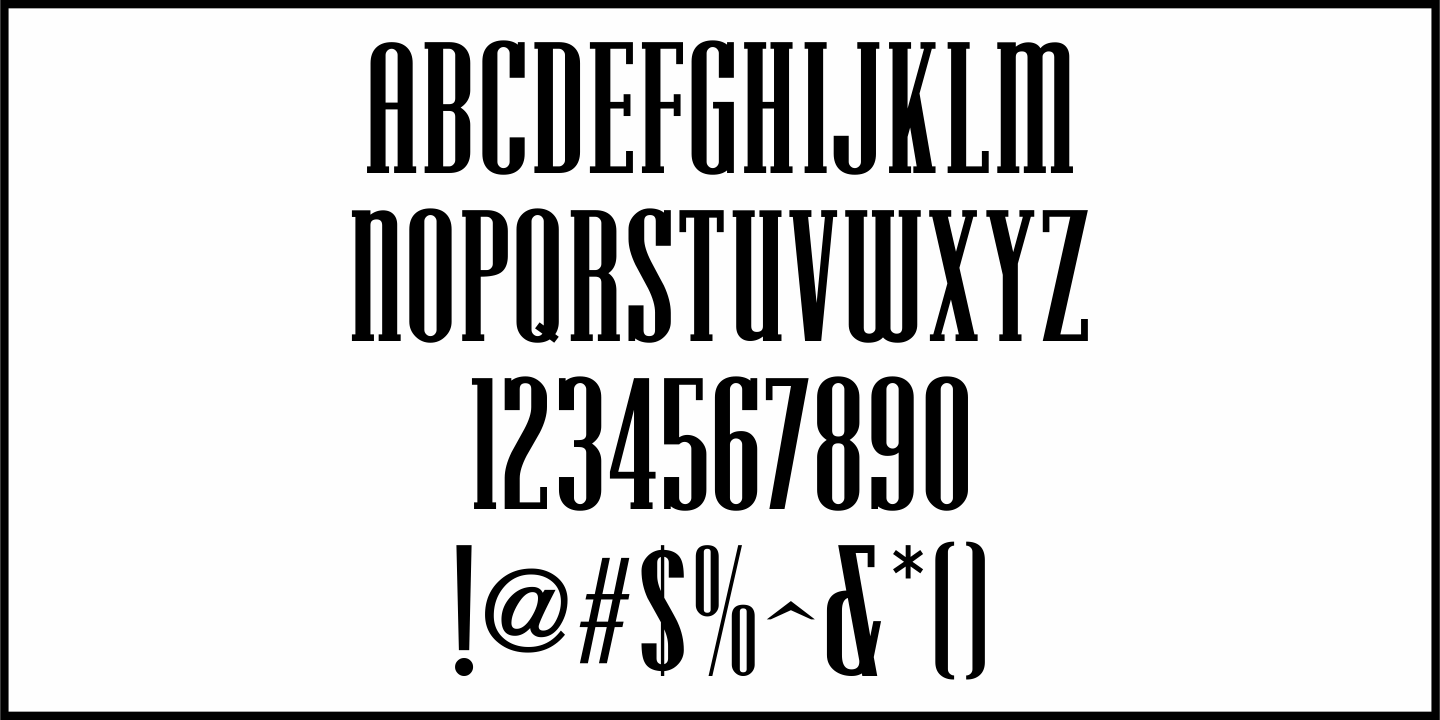 Office Staff Font Poster #1