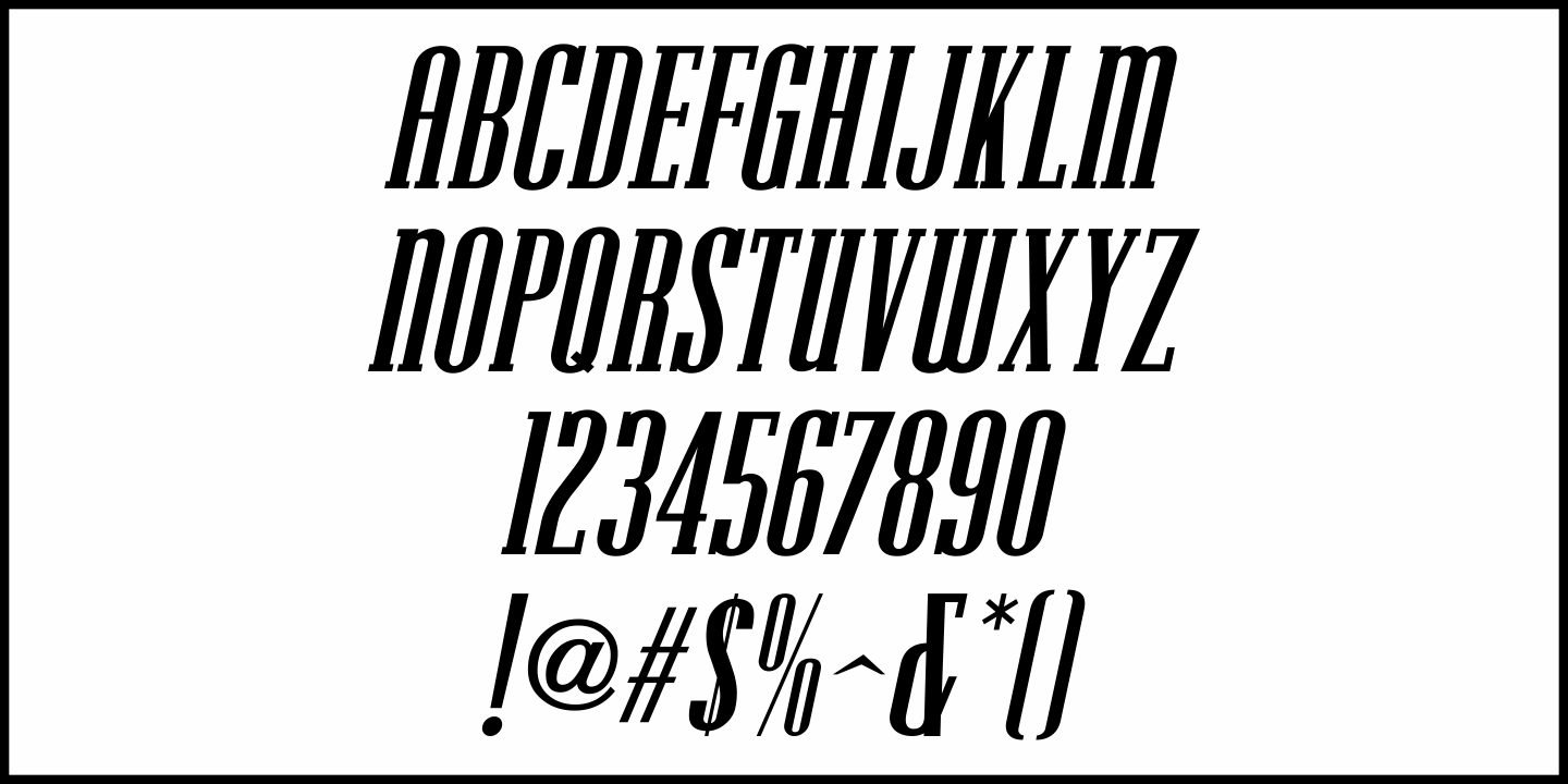 Office Staff Font Poster #1