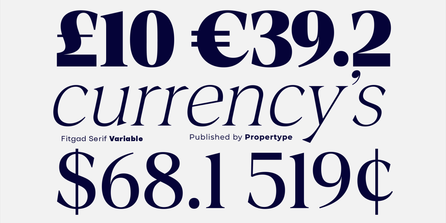 Fitgad Font Poster #10