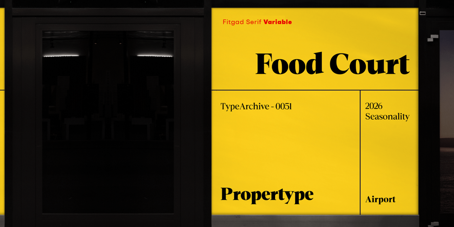 Fitgad Font Poster #5