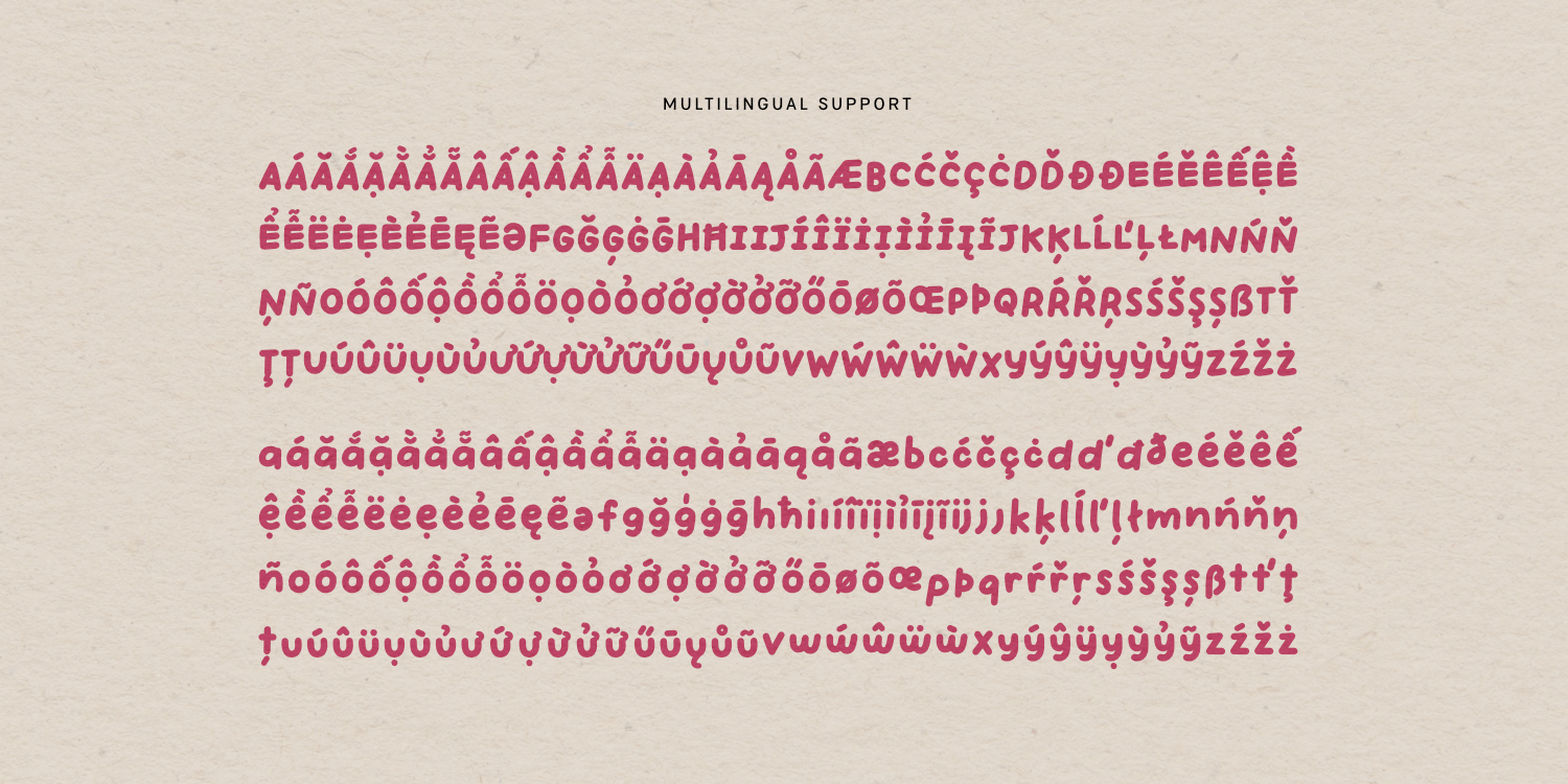 Handpicked Seashells Font Poster #1