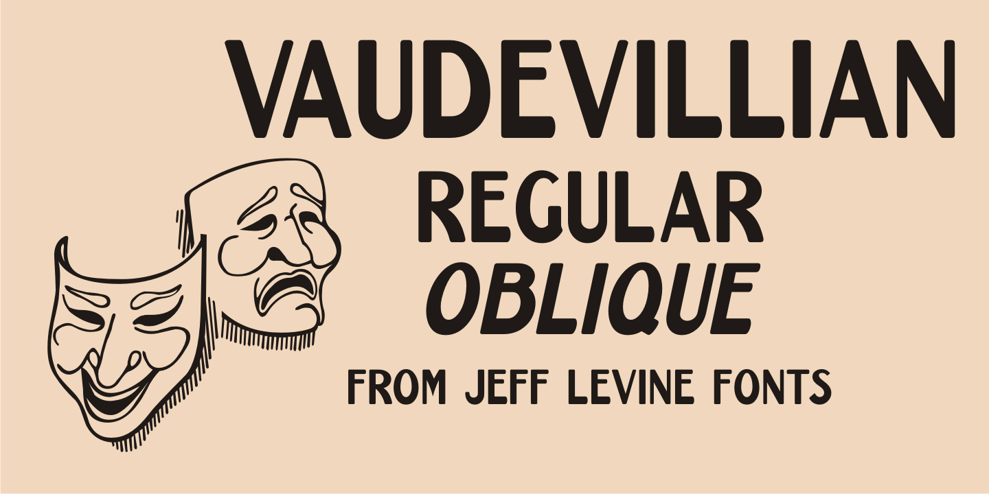 Vaudevillian Font Family