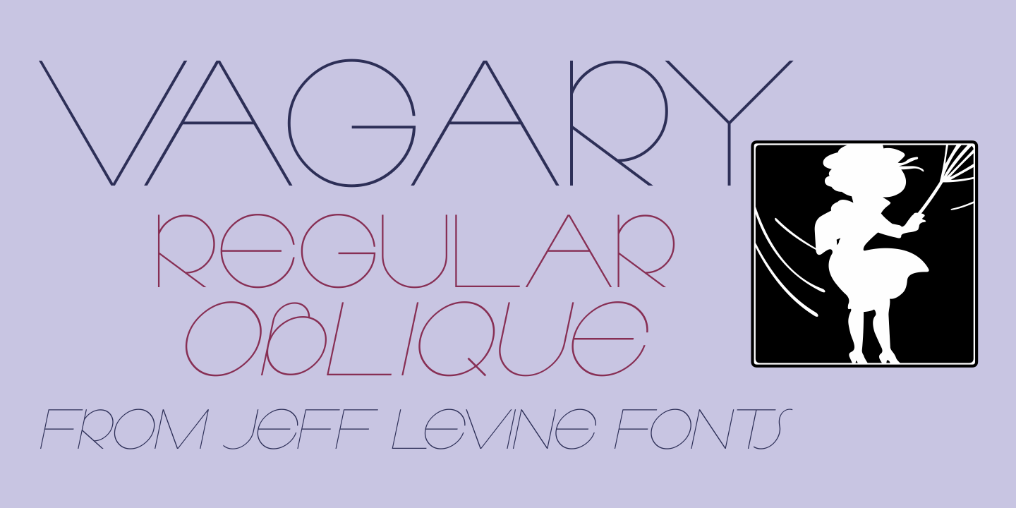 Vagary Font Family Poster