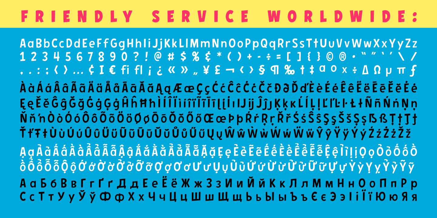 Hero Sandwich Pro Font Poster #1