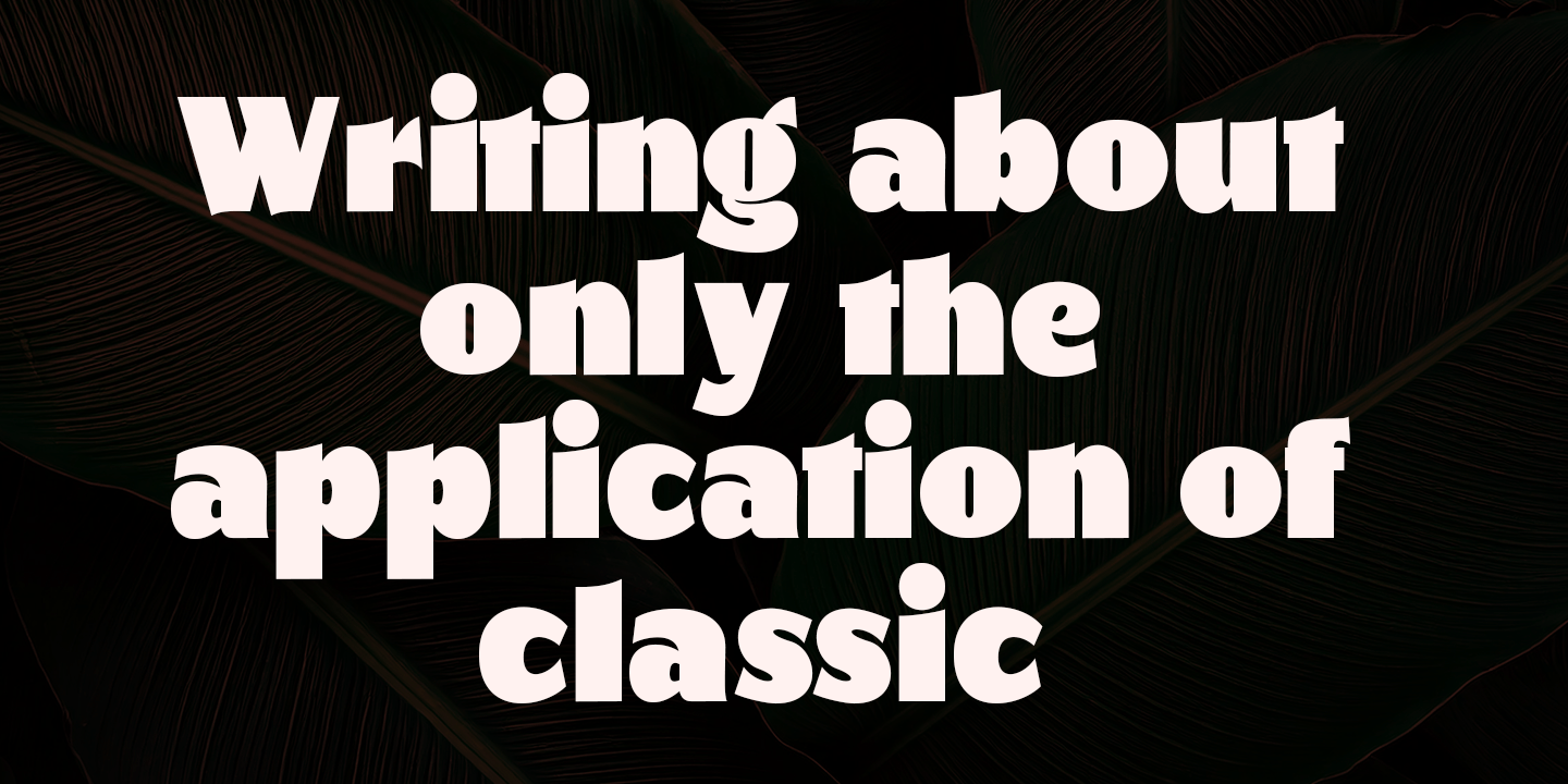 Ballacks Font Poster #5