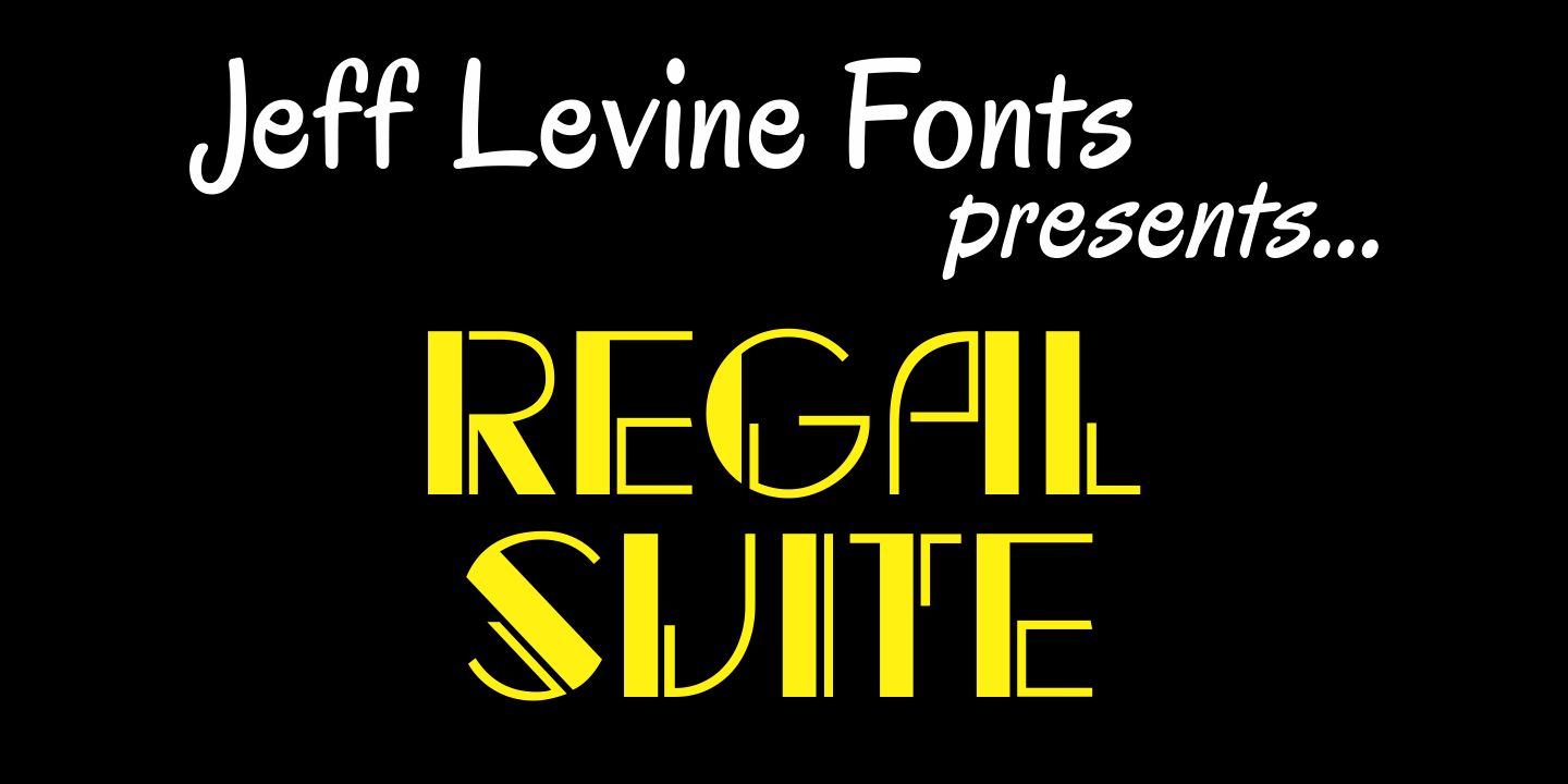 Regal Suite Font Family