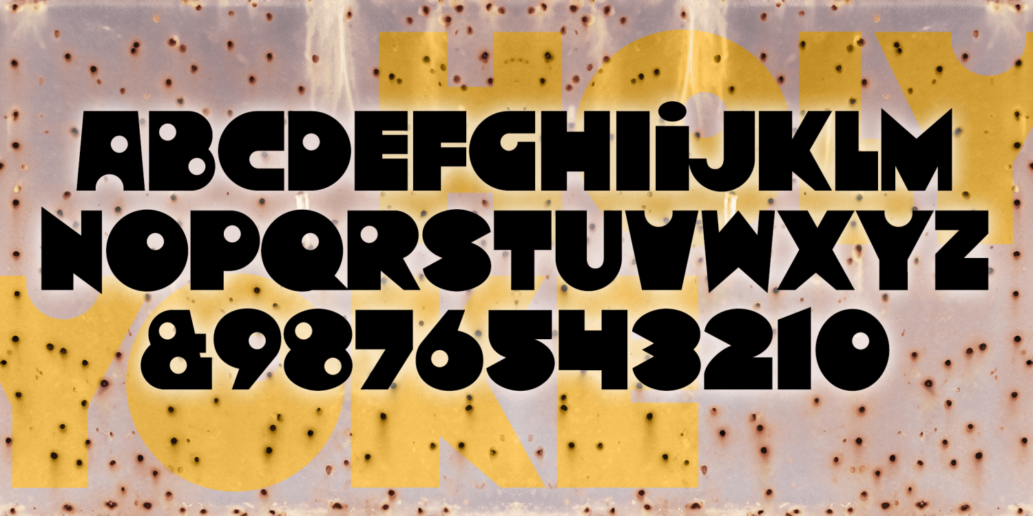 Holyoke Font Family Poster