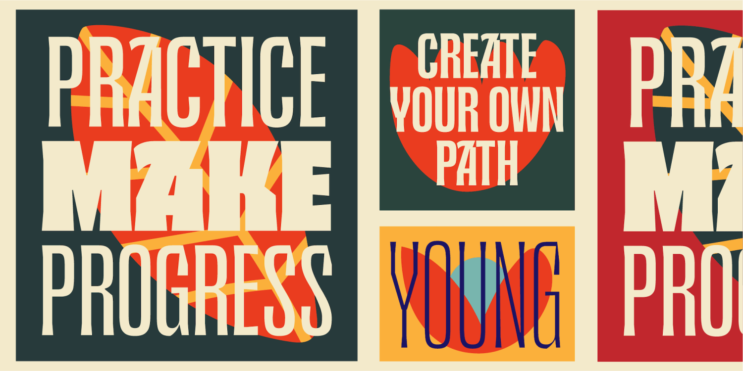 Jacoma Font Poster #1