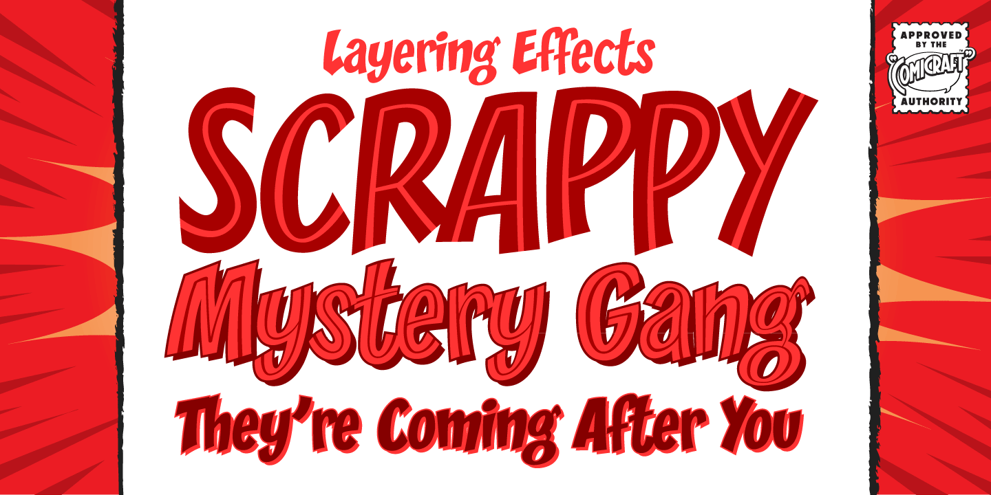 Zoinks Font Poster #1
