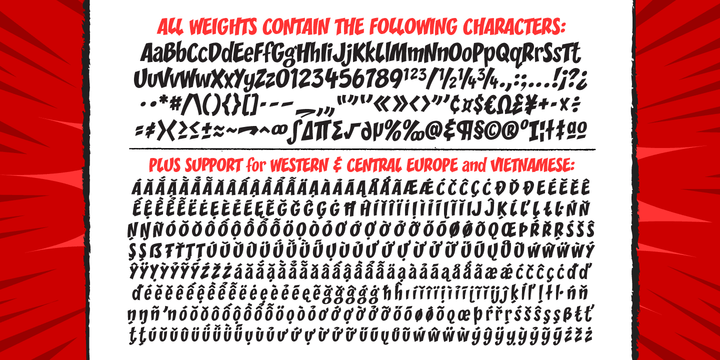 Zoinks Font Poster #1
