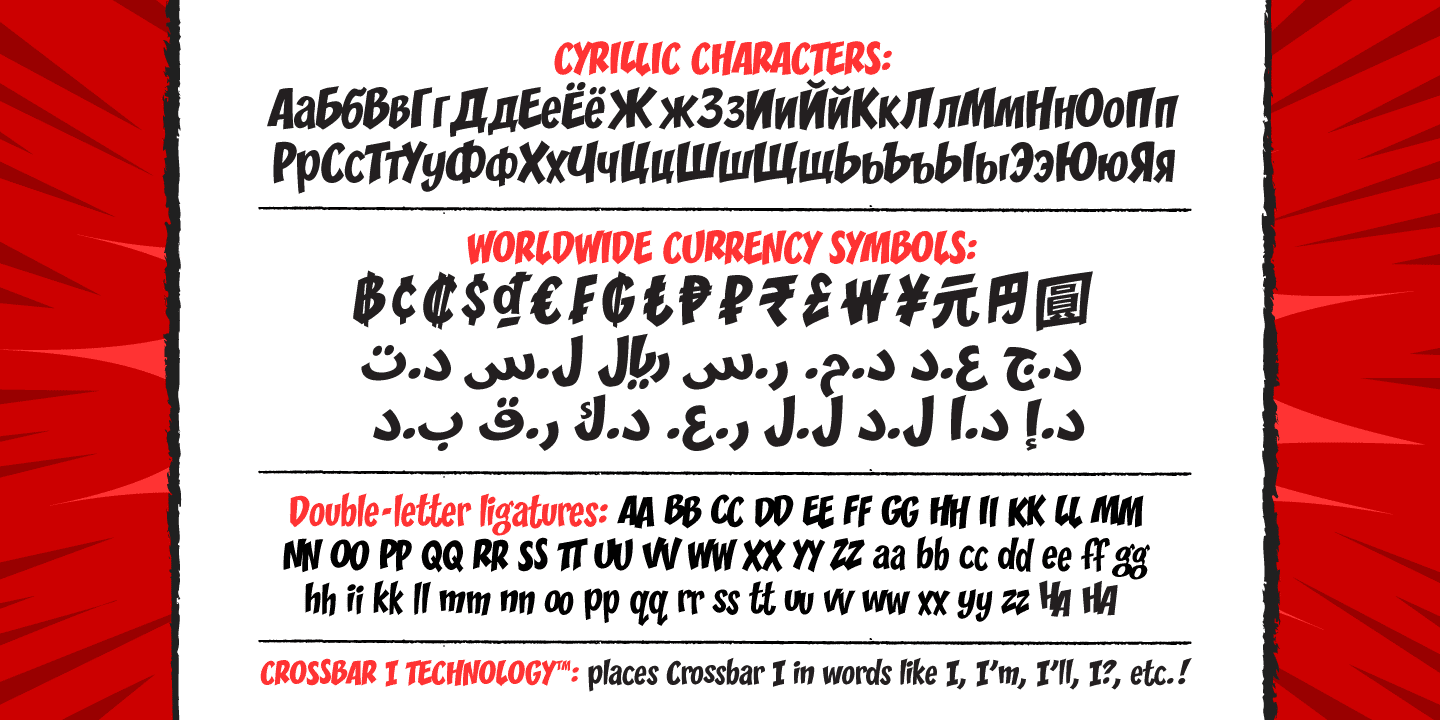 Zoinks Font Poster #1