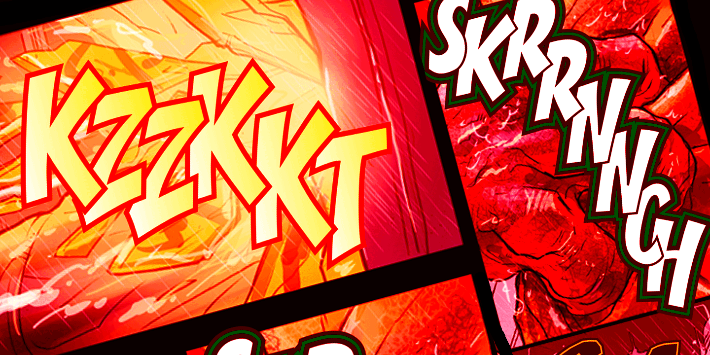 Zoinks Font Poster #1