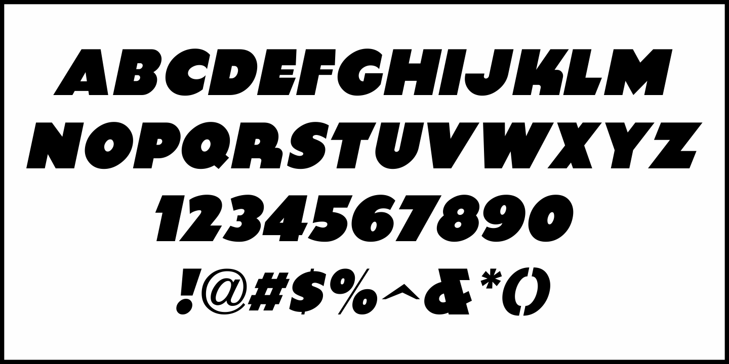 Self Promotion Font Poster #5