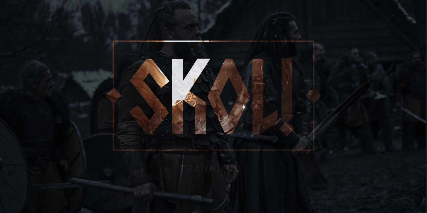 Scandinav Font Poster #5