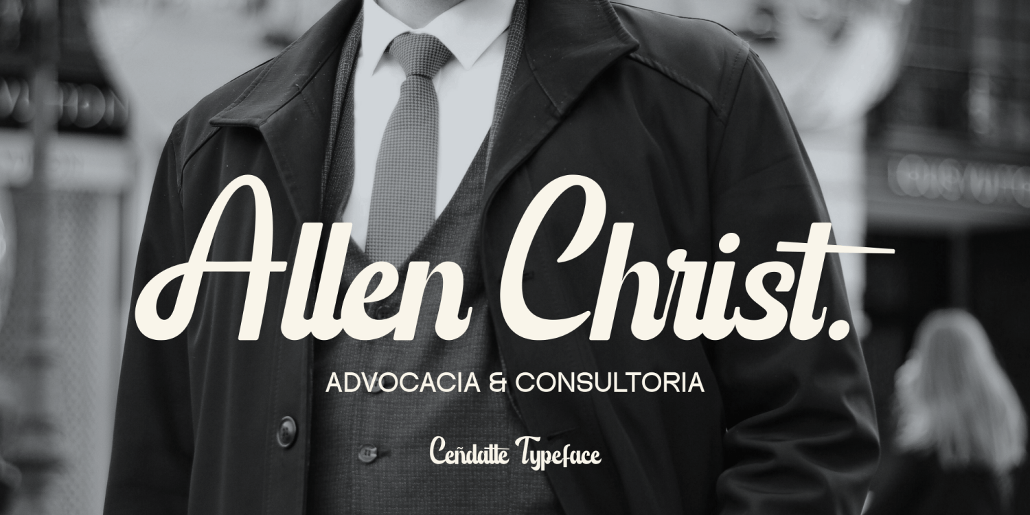 Cendatte Font Poster #1
