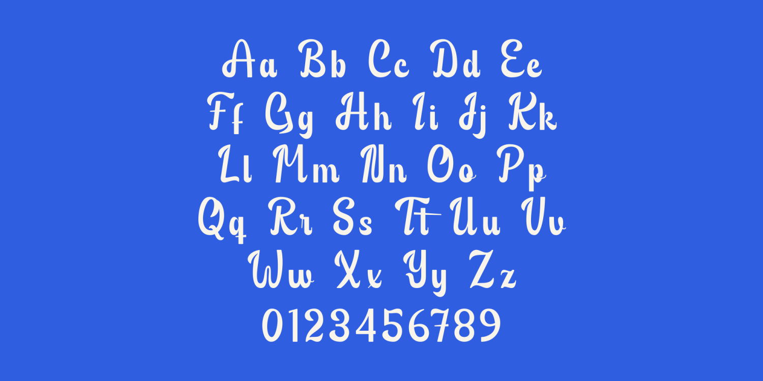 Cendatte Font Poster #1