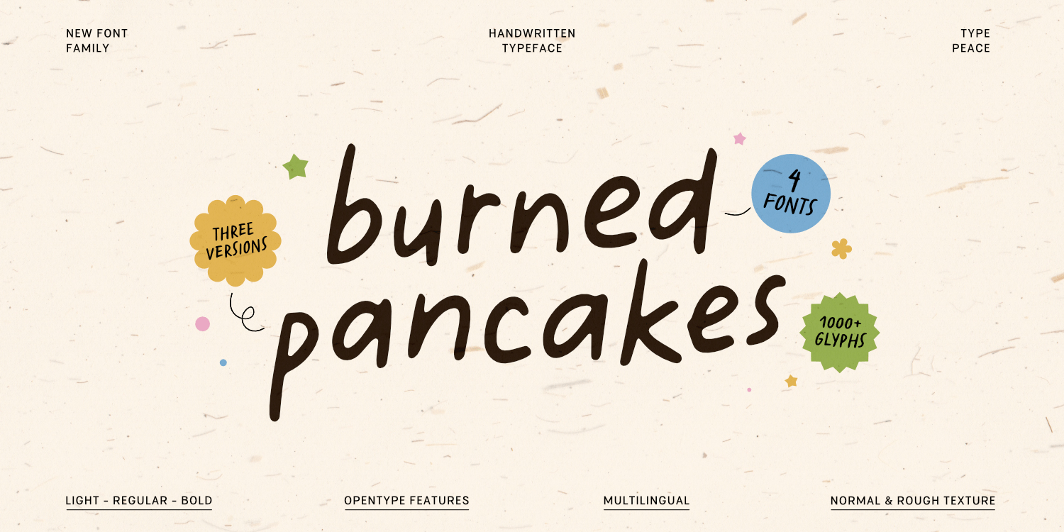Burned Pancakes Poster