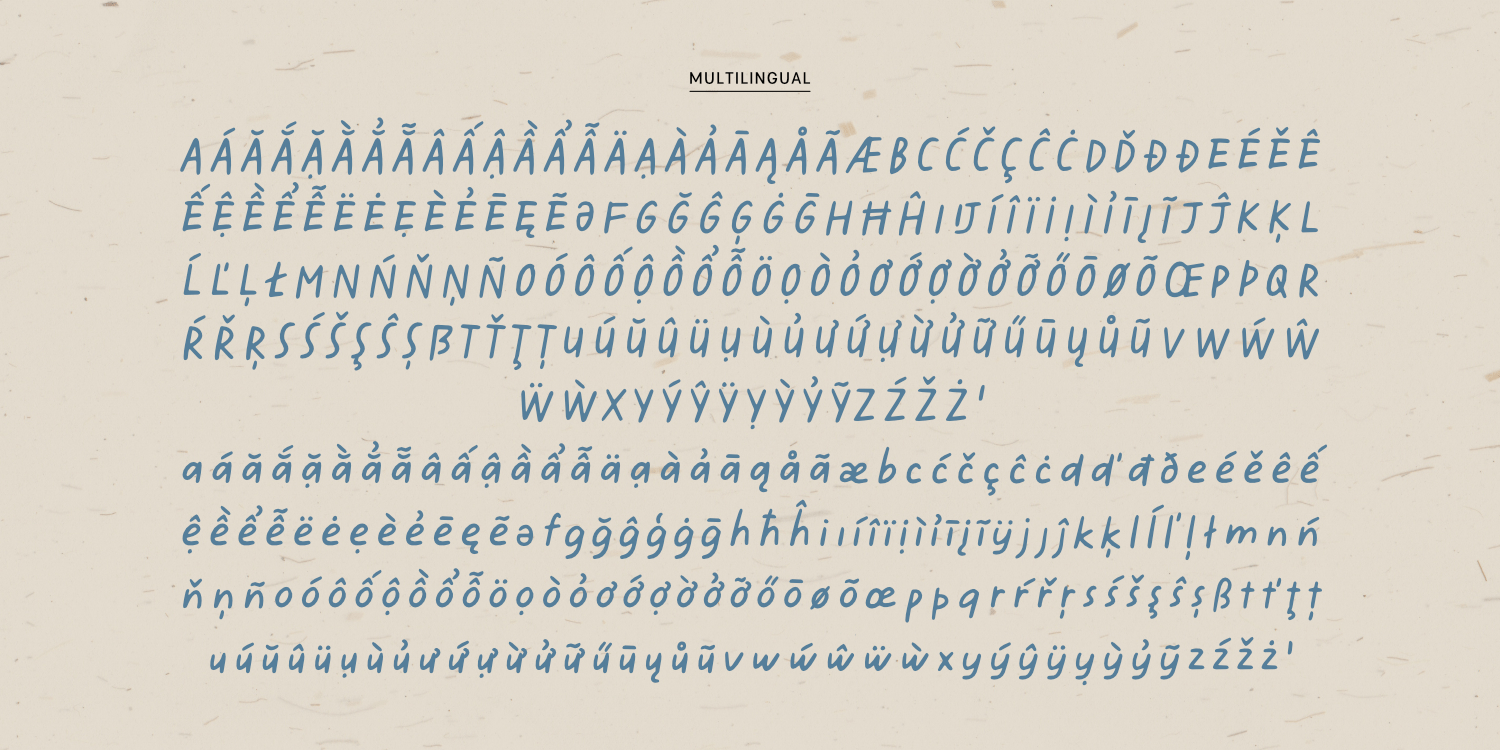 Burned Pancakes Font Poster #1