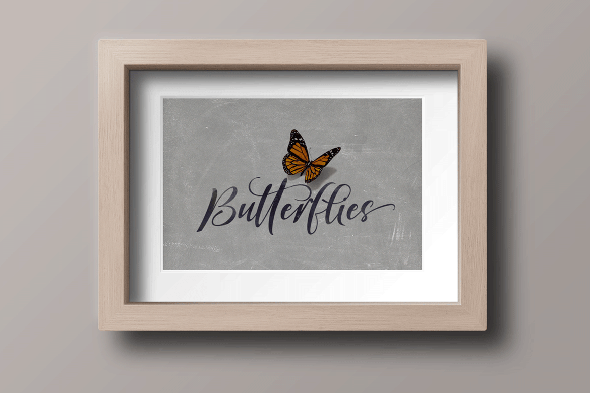 Justtrue Font Poster #3