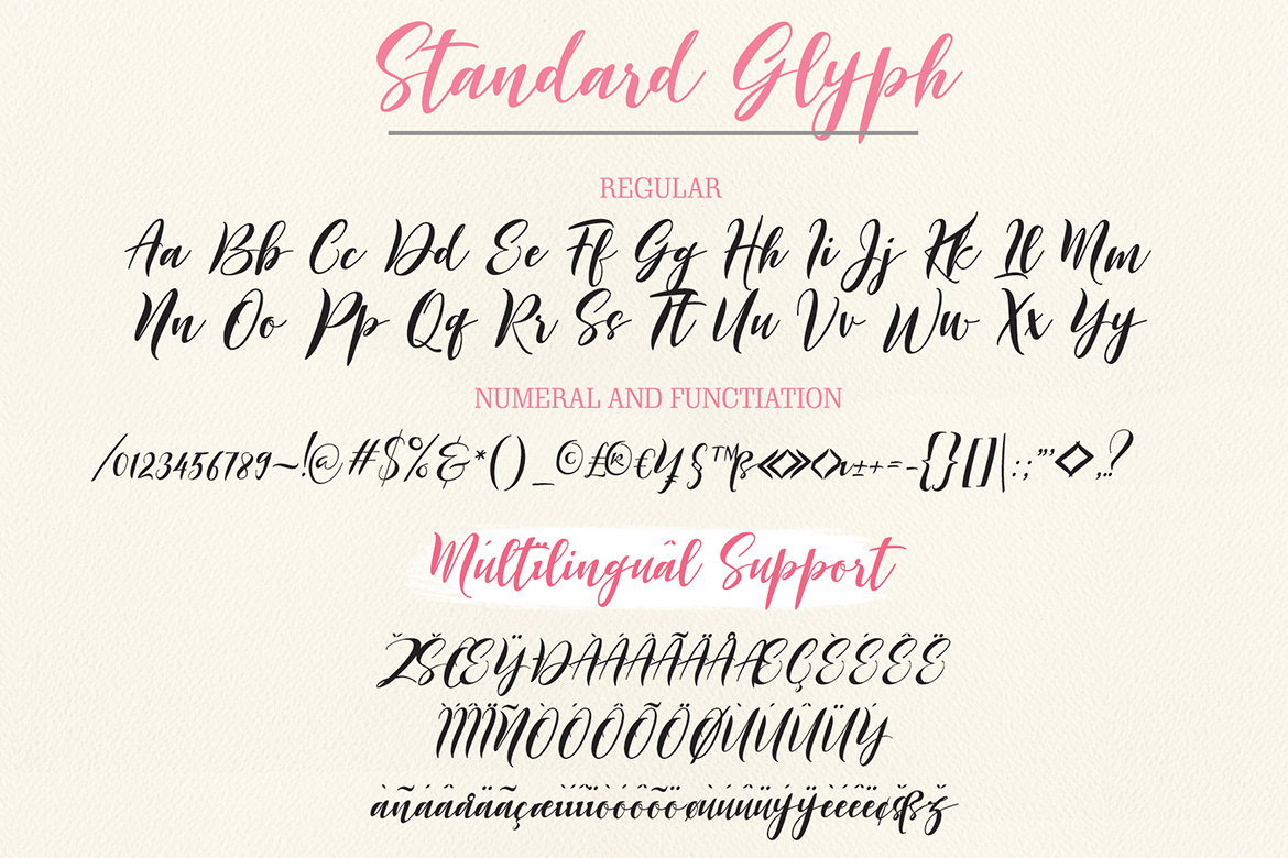 Justtrue Font Poster #5