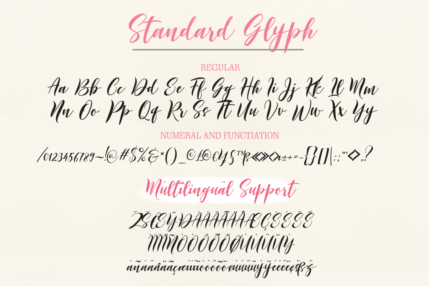 Justtrue Font Poster #6