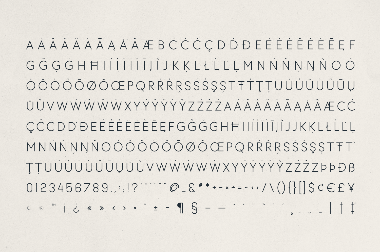 Axuno Font Poster #1