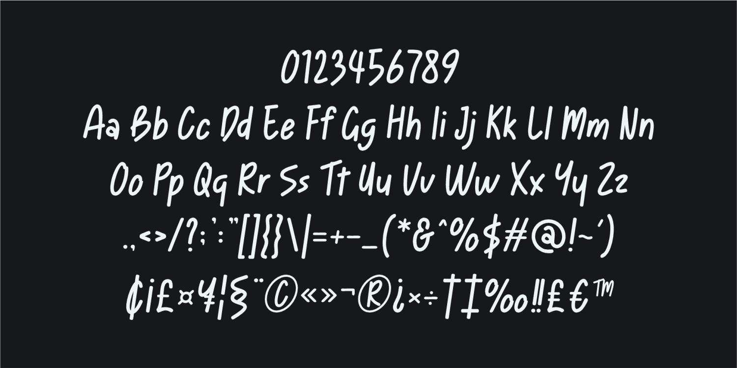 Belgravias Font Poster #1