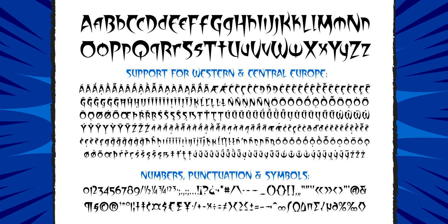 Divine Right Font Poster #1