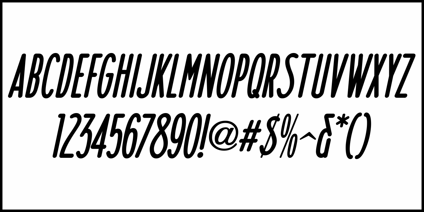 Dip Pen Nouveau Font Poster #1