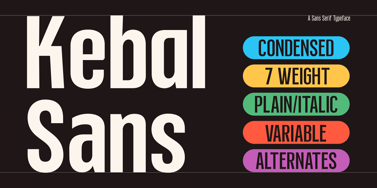 Kebal Font Family