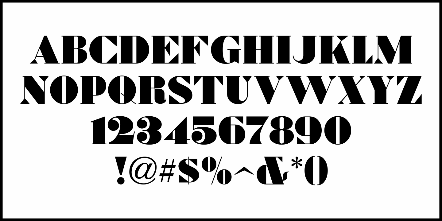 Movie Mogul Font Poster #1