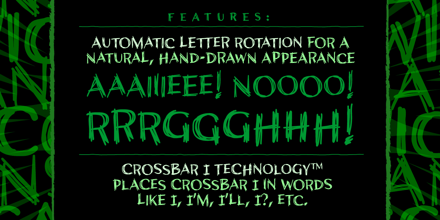 Wiccan Font Poster #1
