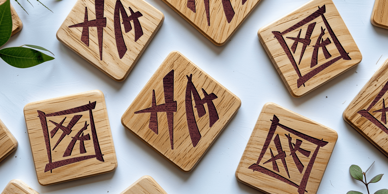 MFC Hanmei Monogram Font Poster #4