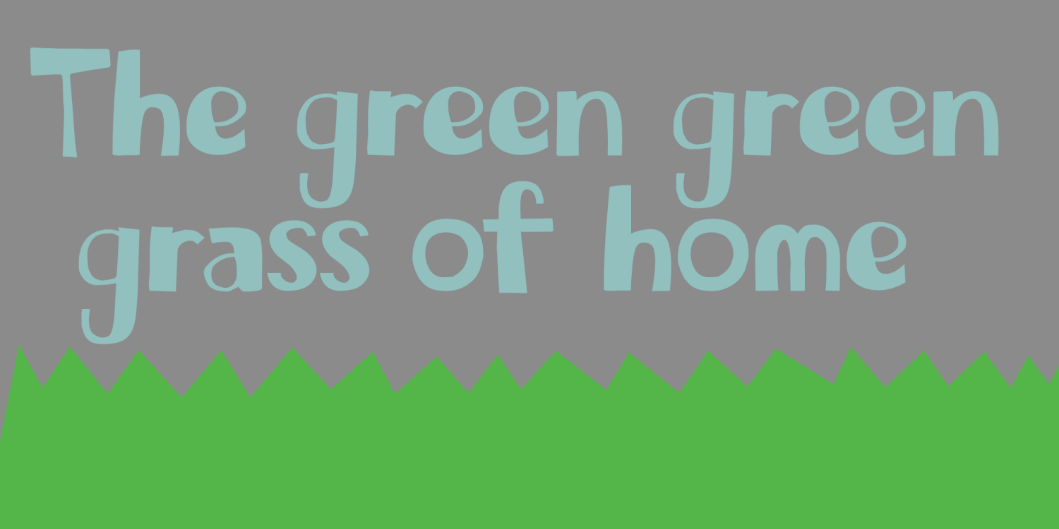Chew on This Font Poster #1