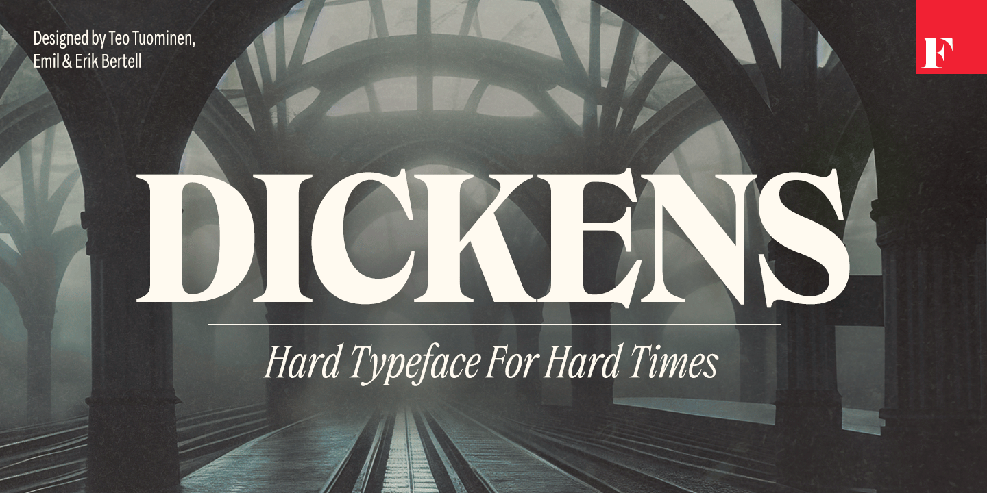 Dickens Font Poster #1