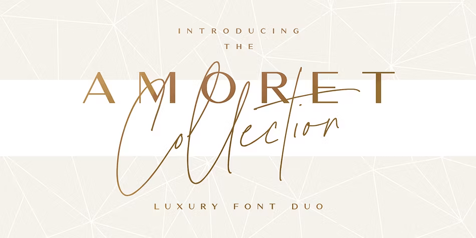 Amoret Font Poster #1