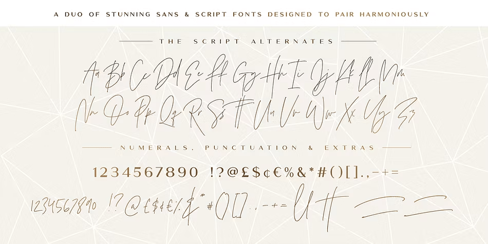 Amoret Font Poster #1
