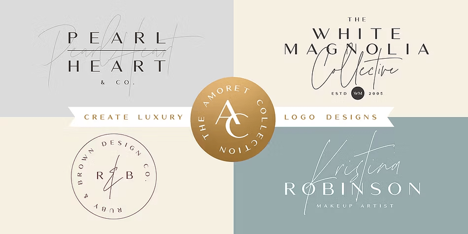 Amoret Font Poster #1