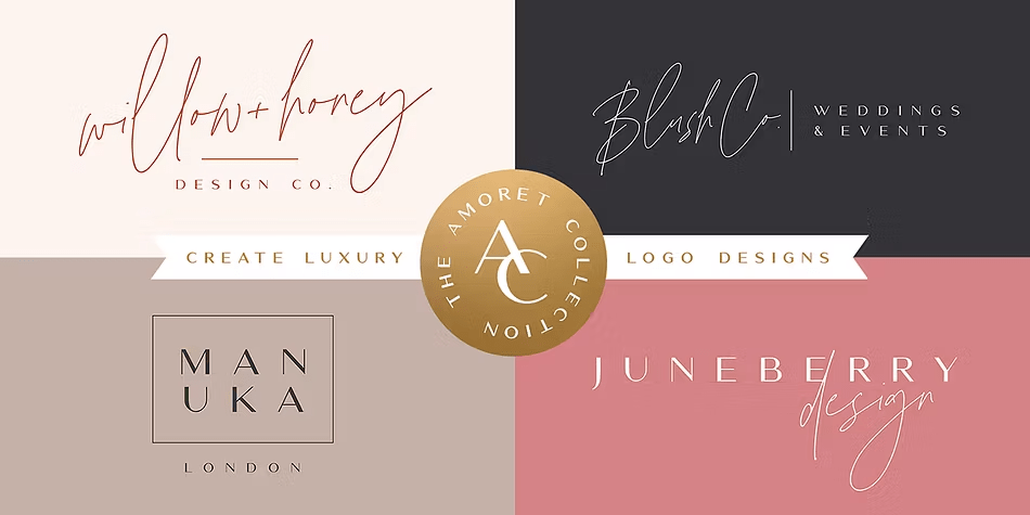 Amoret Font Poster #1
