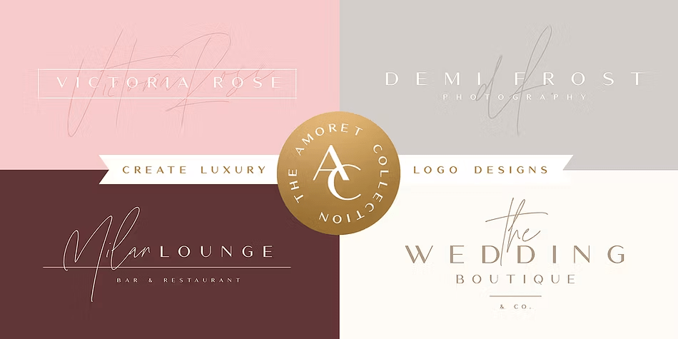 Amoret Font Poster #1
