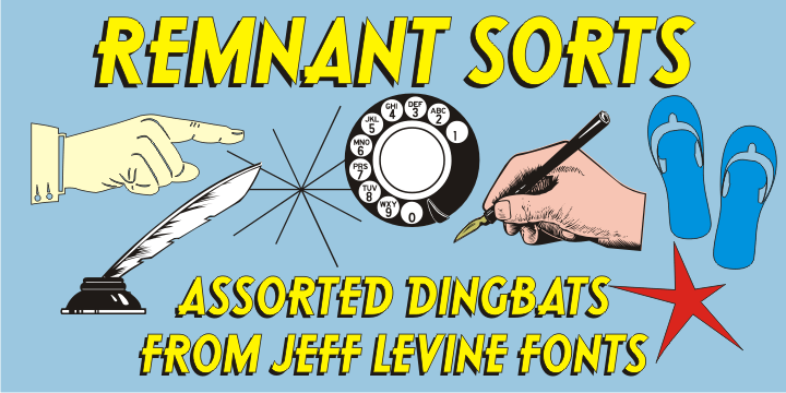 Remnant Sorts Font Poster #1
