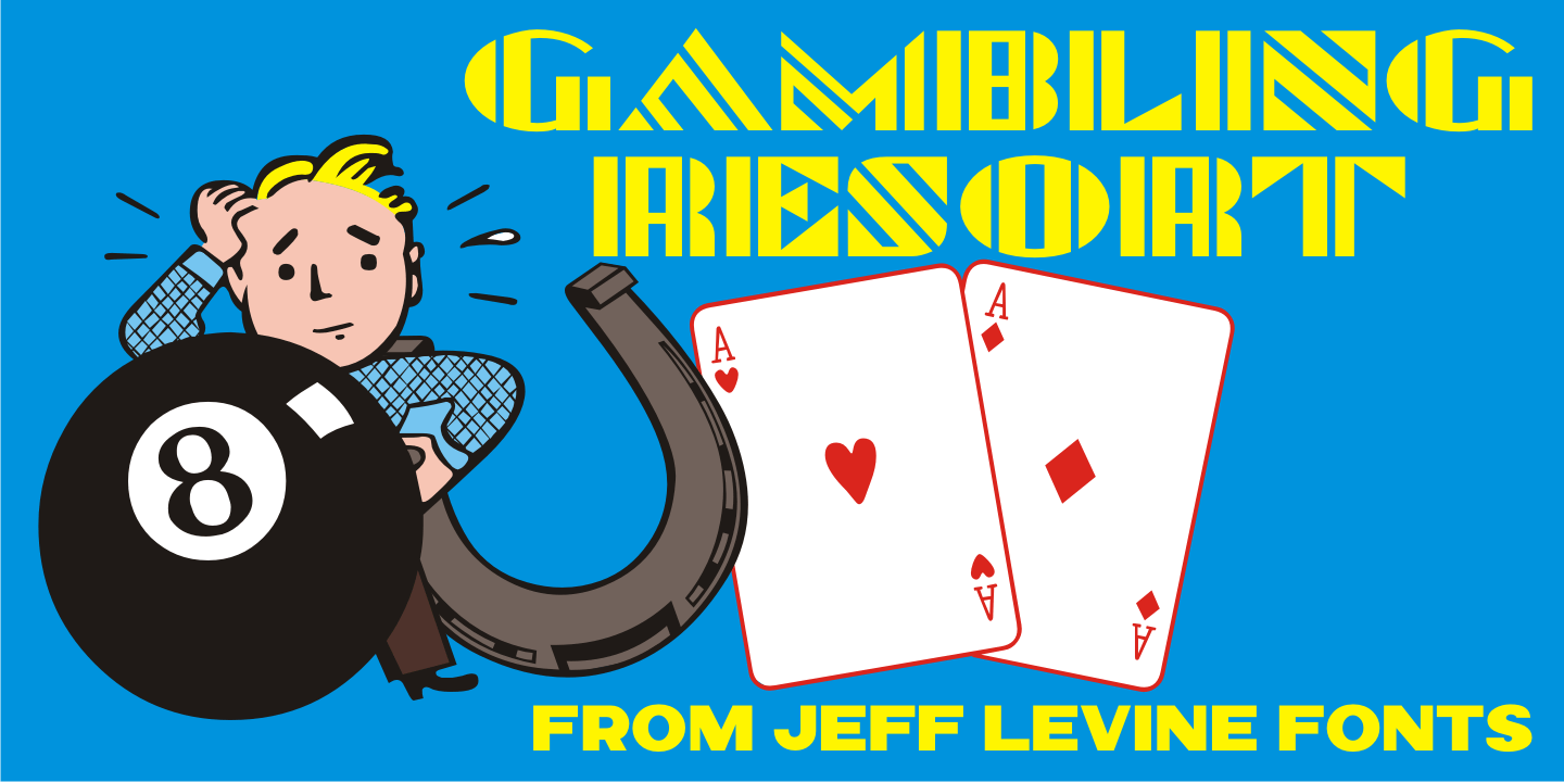 Gambling Resort Font Family