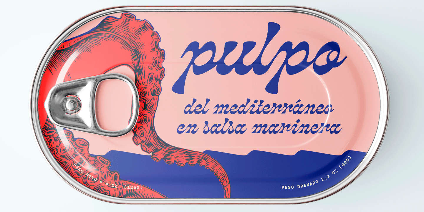 Pacific Coast Font Poster #1