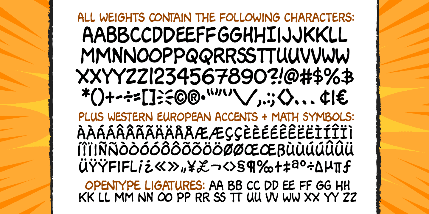 Bryan Talbot Font Poster #1