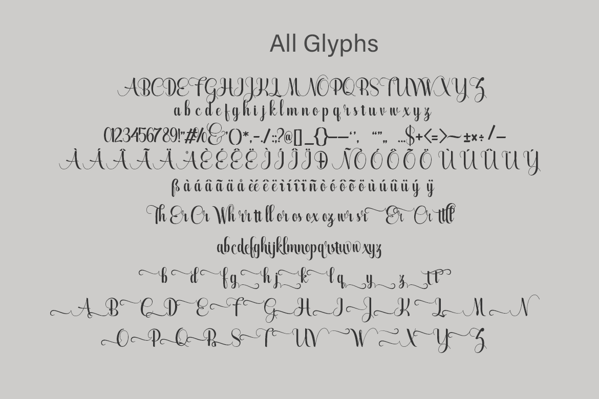 Wolfs Bane Pro Font Poster #6