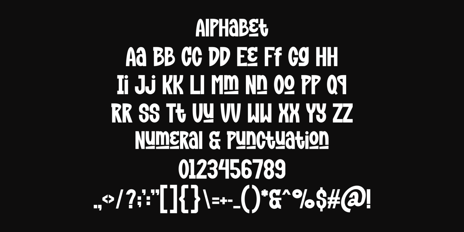 Wheater Calling Font Poster #1