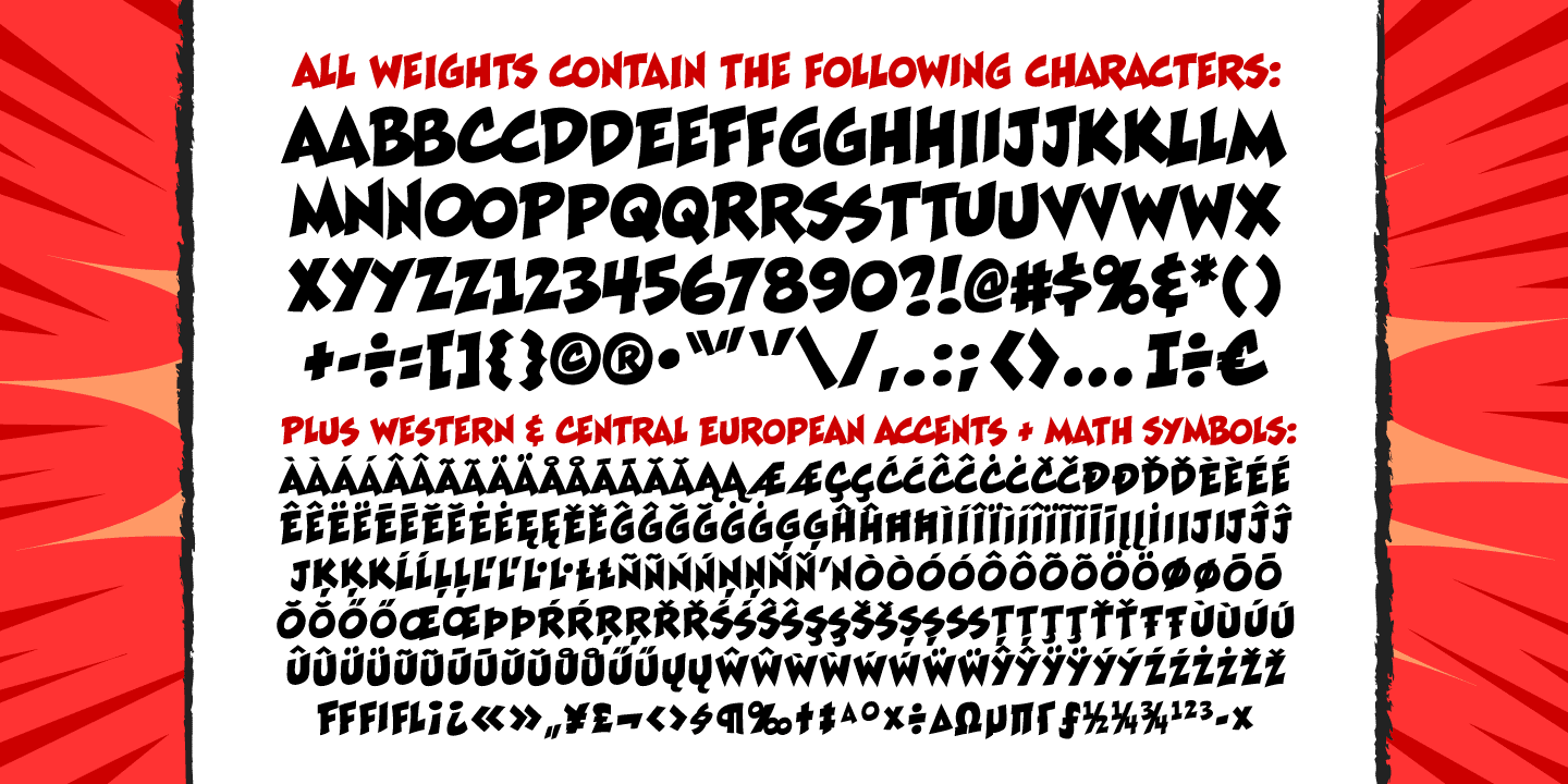 Ratatatat Font Poster #1