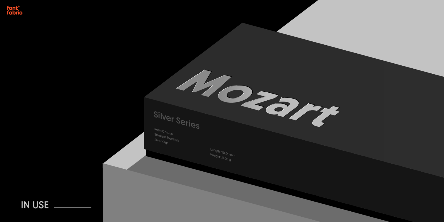 Chopin Font Poster #1