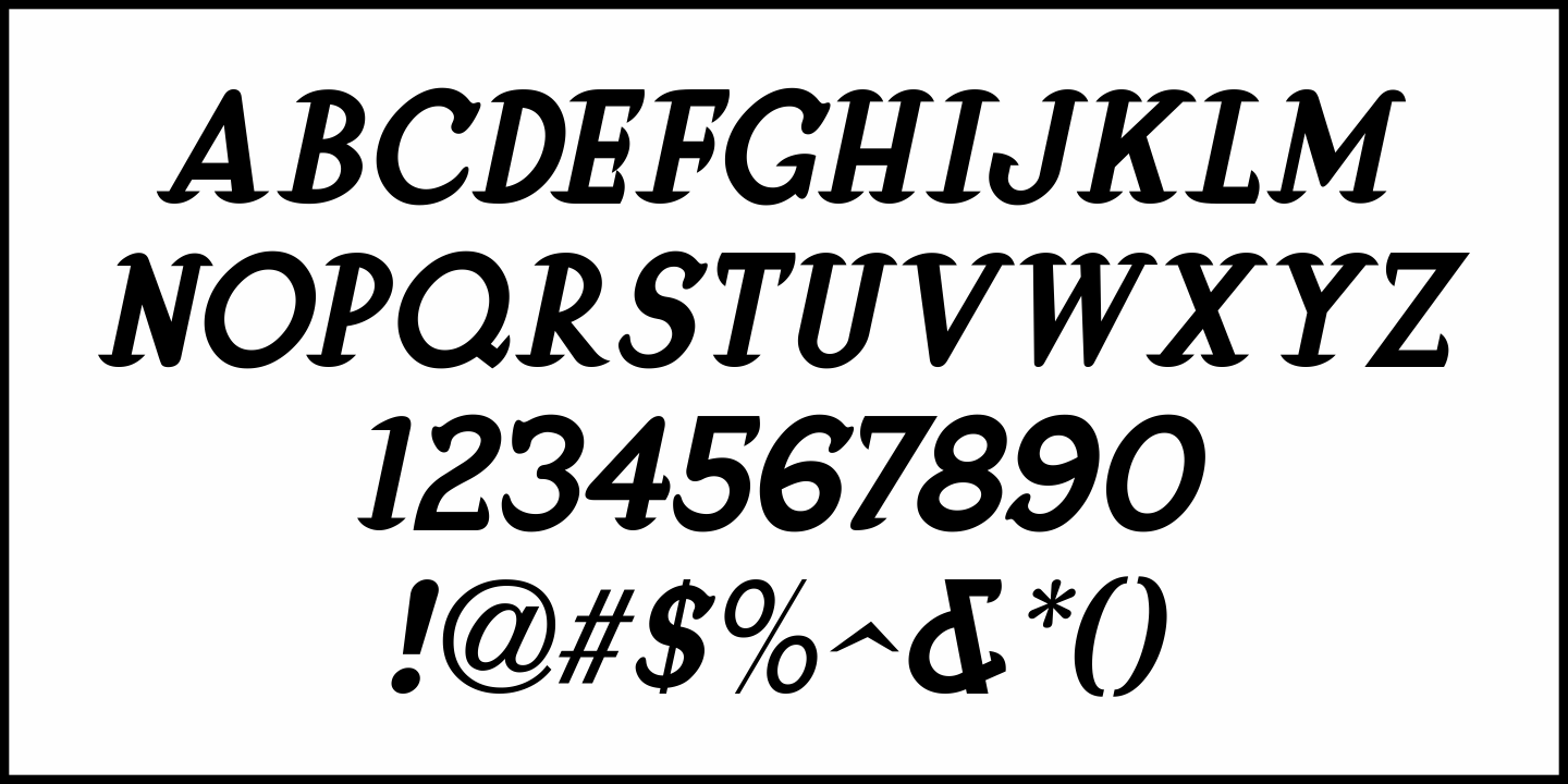 Street Vendor Font Poster #3